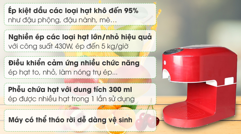 Máy ép dầu Mishio MK-39