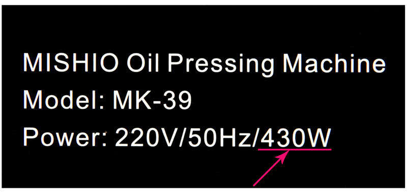 Tiện sử dụng gia đình - Máy ép dầu Mishio MK-39 Tiện sử dụng gia đình - Máy ép dầu Mishio MK-39