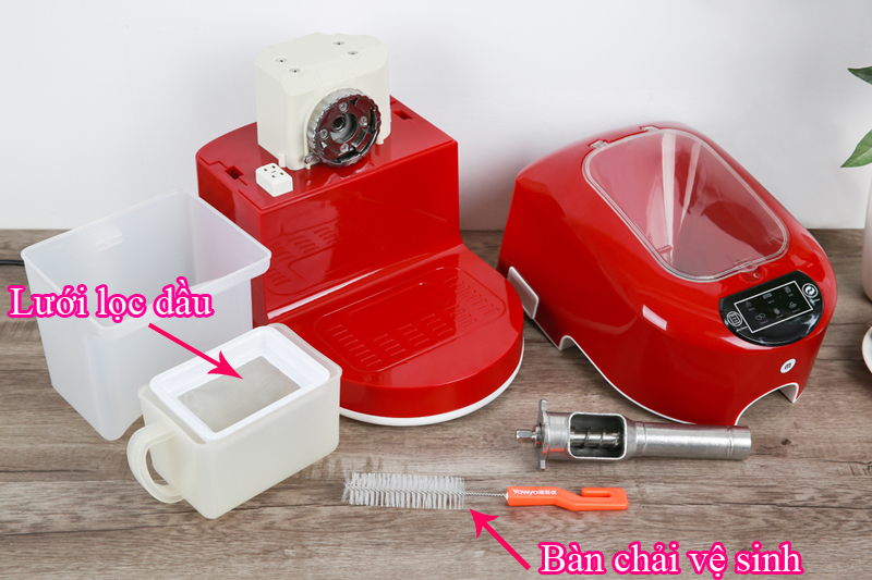 Dễ vệ sinh - Máy ép dầu Mishio MK-39