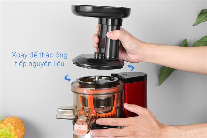 Máy ép chậm Korihome JEK-636 Màu Đỏ
