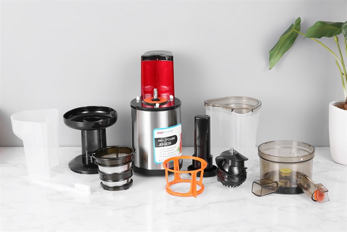 Máy ép chậm Korihome JEK-636 Màu Đỏ