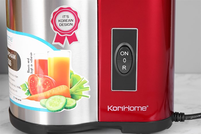 Máy ép chậm Korihome JEK-636 Màu Đỏ