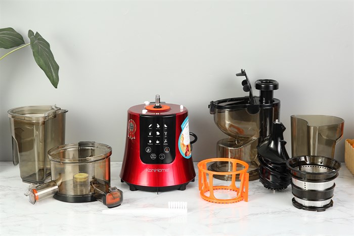 Máy ép trái cây Korihome JEK-688 Màu Đỏ