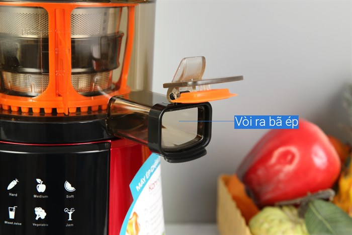 Máy ép trái cây Korihome JEK-688 Màu Đỏ