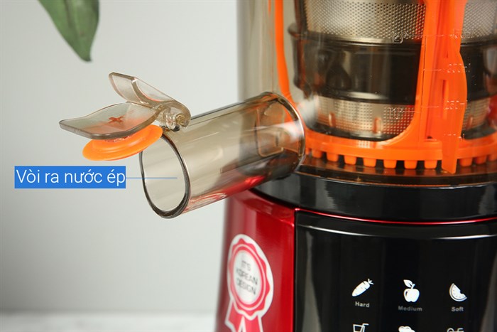 Máy ép trái cây Korihome JEK-688 Màu Đỏ