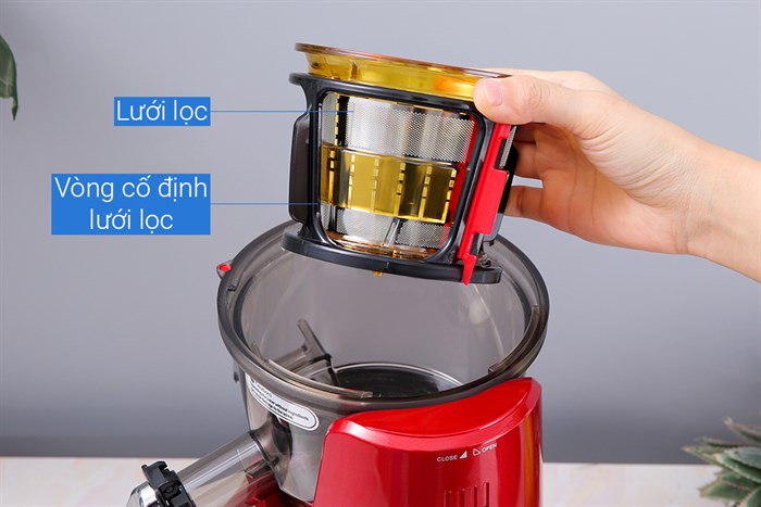 Máy ép chậm Kuvings C7000 đỏ Màu Đỏ