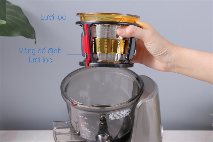 Máy ép chậm Kuvings C7000 bạc Màu Bạc