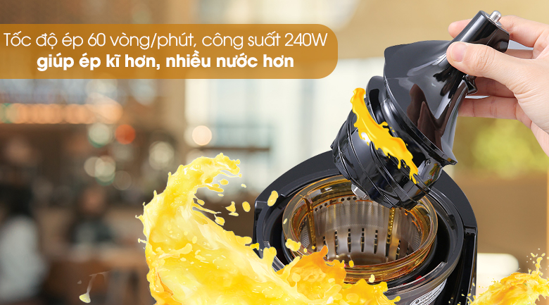 Máy ép chậm Kuvings EVO820 đen