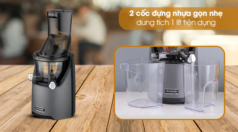 Máy ép chậm Kuvings EVO820 đen