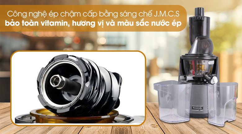 Máy ép chậm Kuvings EVO820 đen