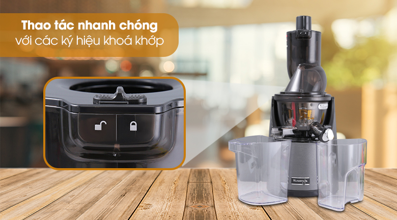 Máy ép chậm Kuvings EVO820 đen