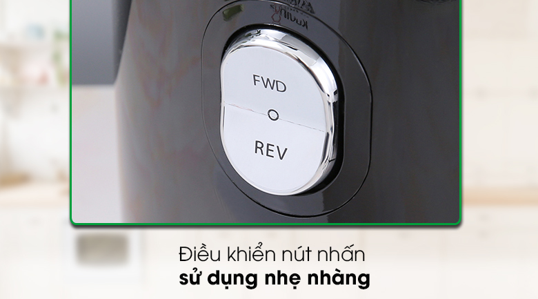 Máy ép chậm Kuvings EVO820 đen - Có điều khiển nút nhấn