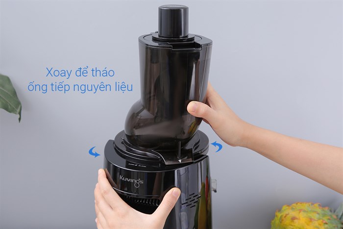 Máy ép chậm Kuvings EVO820 đen Màu Đen