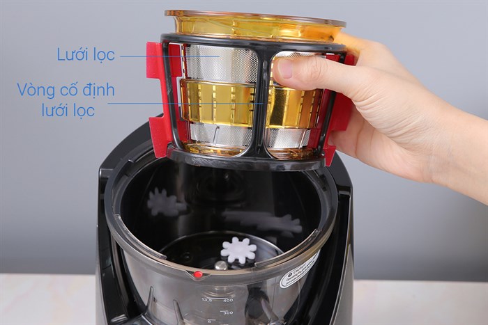 Máy ép chậm Kuvings EVO820 đen Màu Đen