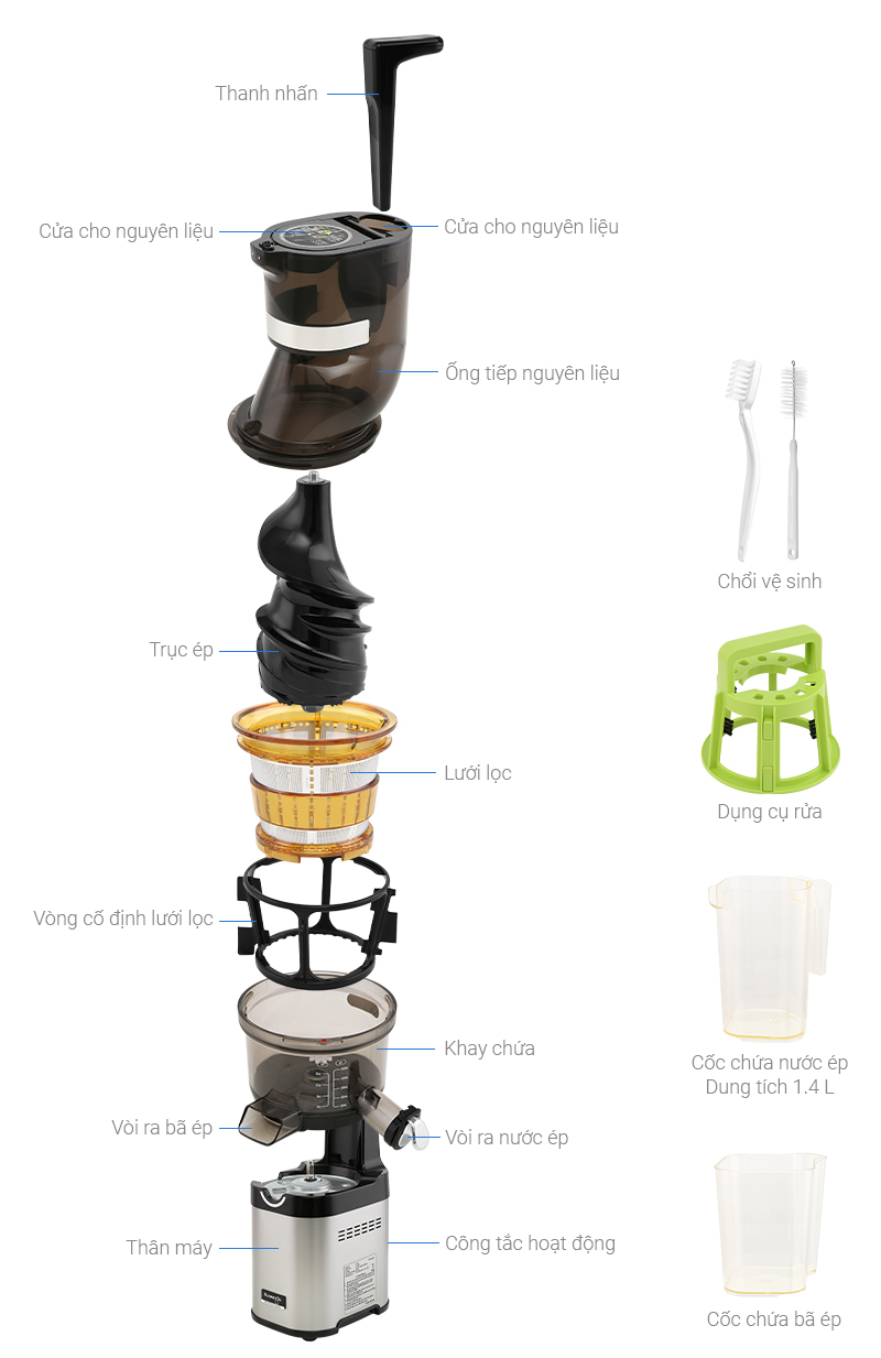 Máy ép chậm Kuvings CS600