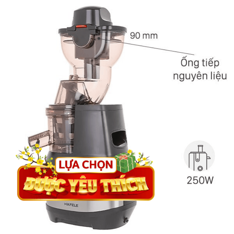 Máy ép chậm Hafele JE230-BL (535.43.531)