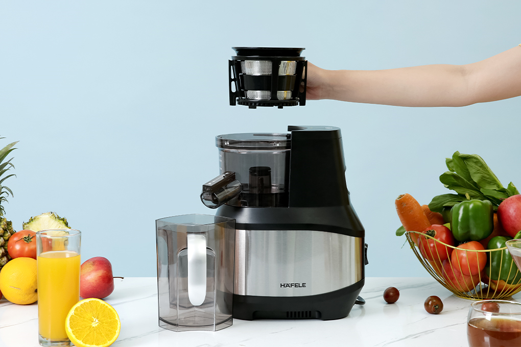 Máy ép chậm Hafele JE230-BL (535.43.531) Màu Đen - Xám