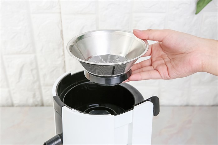 Máy ép hoa quả Midea MJ-JE40 Màu Bạc