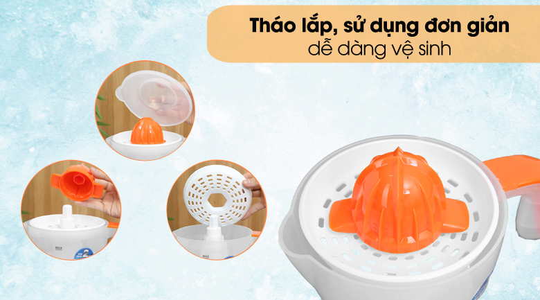 Dễ tháo lắp - Máy vắt cam Bluestone CJB-1127 Dễ tháo lắp - Máy vắt cam Bluestone CJB-1127