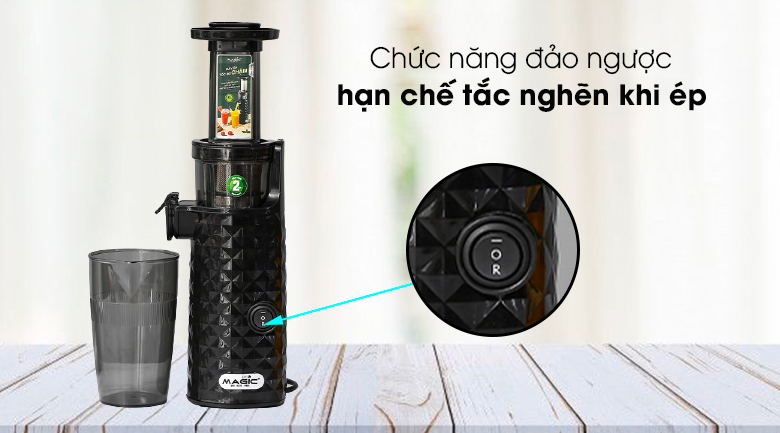 Máy ép chậm Magic Eco AC-130 - Chức năng