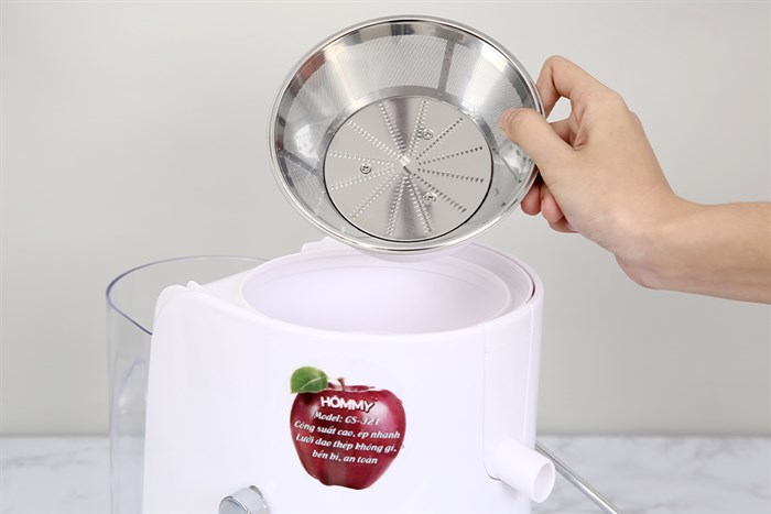 Máy ép trái cây Hommy GS-321 Màu Trắng