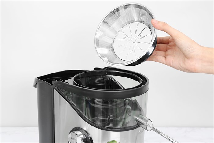 Máy ép trái cây Hommy GS-329 Màu Đen - Bạc