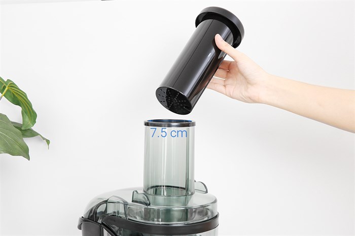 Máy ép trái cây Hommy GS-329 Màu Đen - Bạc