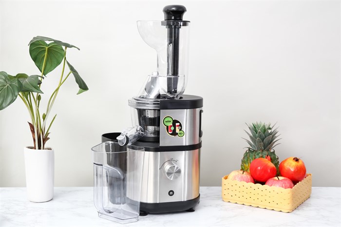 Máy ép chậm Mishio OJ6-Fruitberry-S Màu Bạc Inox