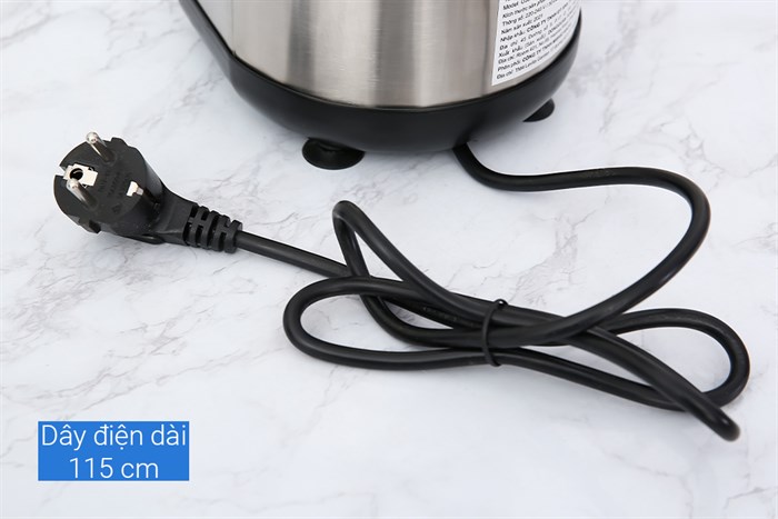 Máy ép chậm Mishio OJ6-Fruitberry-S Màu Bạc Inox