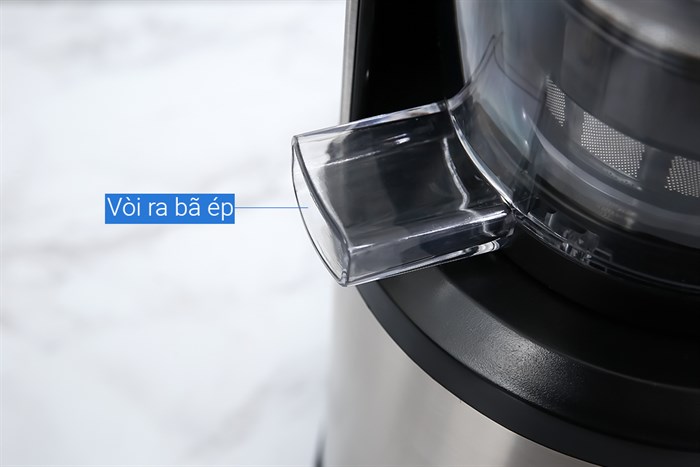 Máy ép chậm Mishio OJ6-Fruitberry-S Màu Bạc Inox