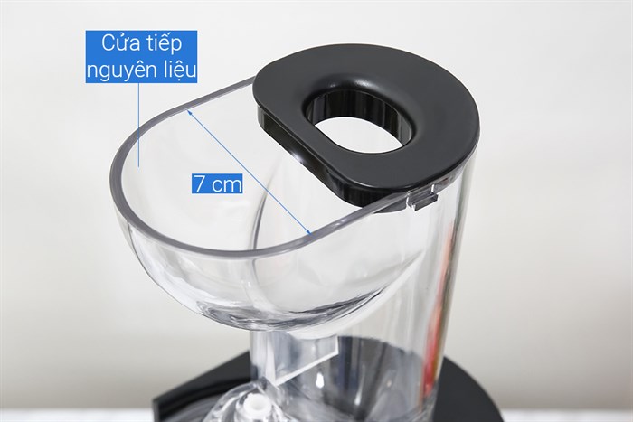 Máy ép chậm Mishio OJ6-Fruitberry-S Màu Bạc Inox