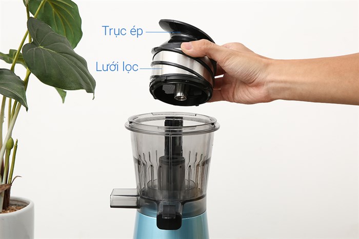 Máy ép chậm Kalite KL-530 Màu Xanh Dương