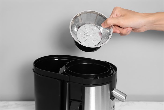Máy ép trái cây Tefal ZE420D38 Màu Bạc Inox