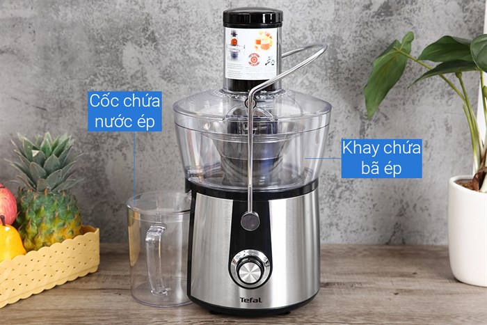 Máy ép trái cây Tefal ZE550D38 Màu Đen