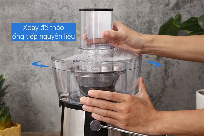 Máy ép trái cây Tefal ZE550D38 Màu Đen