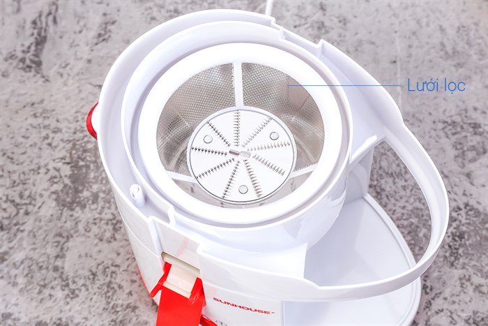 Máy ép trái cây Sunhouse SHD5520 Màu Đỏ