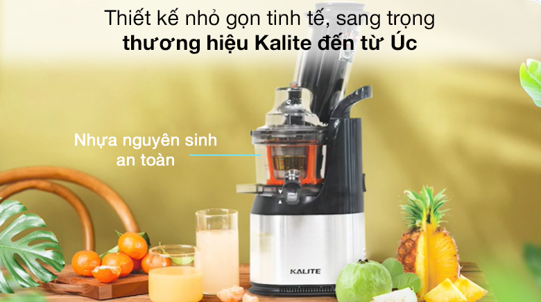 Thiết kế sang trọng - Máy ép chậm Kalite KL-565