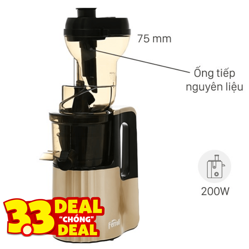 Máy ép chậm Ferroli FSJ-200M