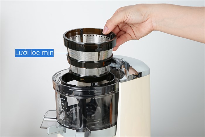 Máy ép chậm Smeg SJF01CREU (535.43.625) Màu Kem