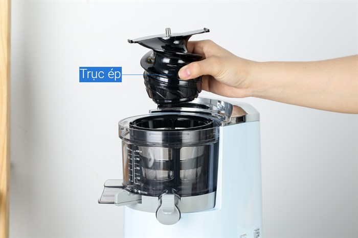 Máy ép chậm Smeg SJF01PBEU (535.43.628) Màu Xanh Dương