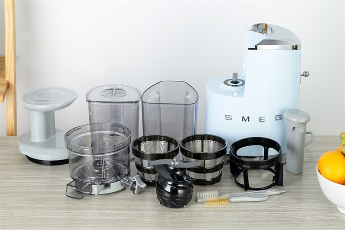 Máy ép chậm Smeg SJF01PBEU (535.43.628) Màu Xanh Dương