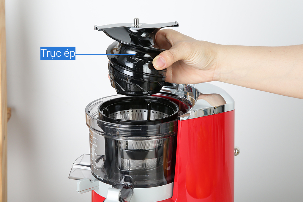 Máy ép chậm Smeg SJF01RDEU (535.43.629) Màu Đỏ