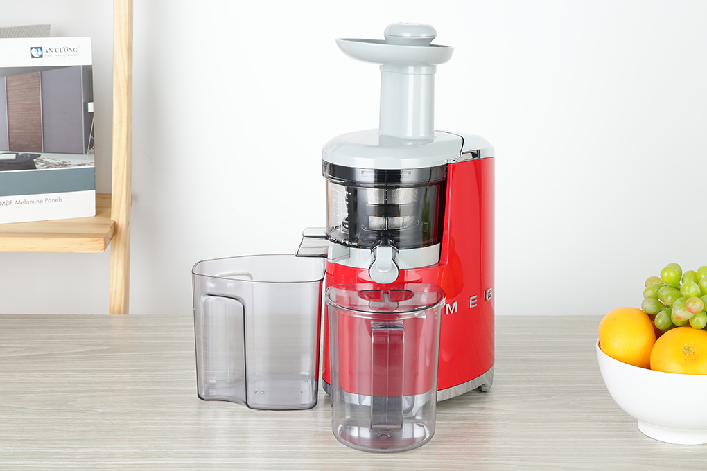 Máy ép chậm Smeg SJF01RDEU (535.43.629) Màu Đỏ
