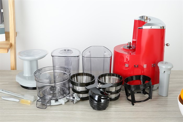 Máy ép chậm Smeg SJF01RDEU (535.43.629) Màu Đỏ