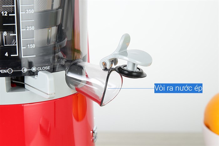 Máy ép chậm Smeg SJF01RDEU (535.43.629) Màu Đỏ