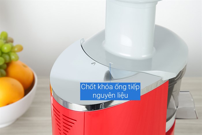 Máy ép chậm Smeg SJF01RDEU (535.43.629) Màu Đỏ