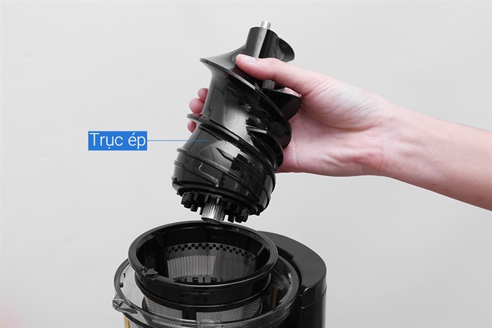 Máy ép chậm Hommy GS-135L Màu Đen - Bạc