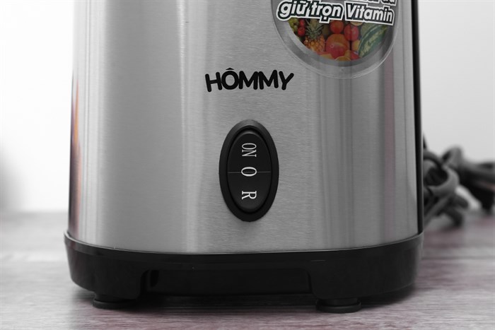 Máy ép chậm Hommy GS-135L Màu Đen - Bạc