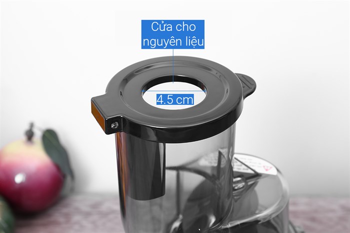 Máy ép chậm Hommy GS-135L Màu Đen - Bạc
