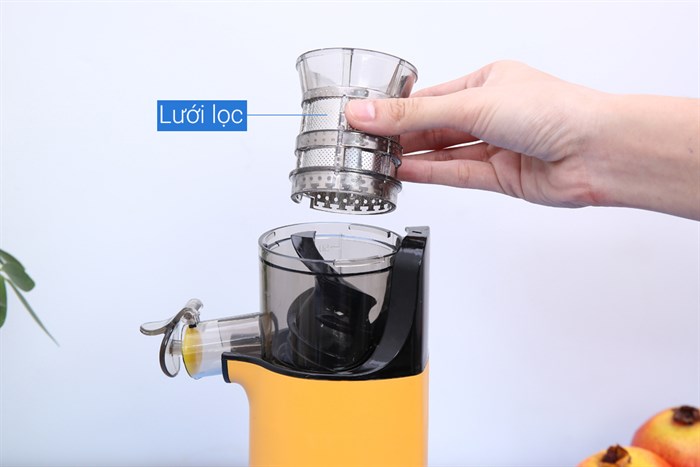 Máy ép chậm AVA JR-319 Màu Vàng